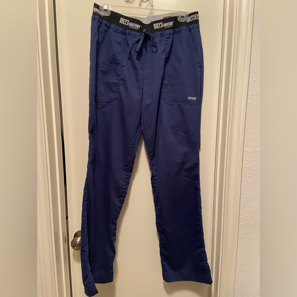 Grey’s Anatomy Navy 4 Pocket Active Scrub Pant, size M